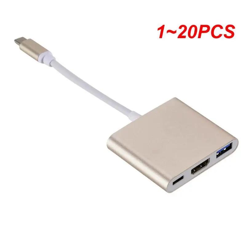 C Ÿ Ƽ̵ ̽ ȯ ׼, 4K ˷̴ , 3  1  ̺, USB3.1, 1-20PCs
